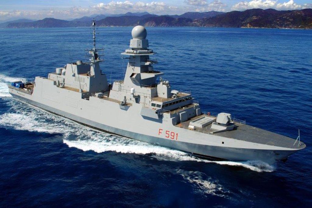 FREMM frigate Virginio Fasan (F 591)
