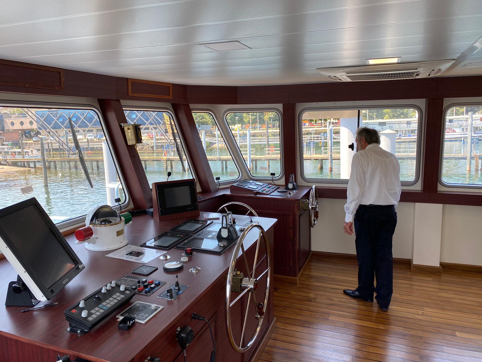 Motonave Venezia ponte comando