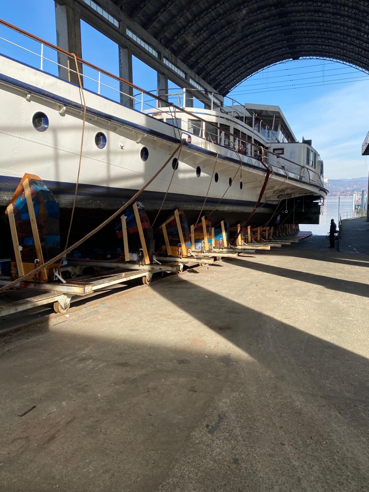 Piroscafo Piemonte - scalo